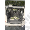 C3 Cargo Cover, No Subwoofer; 07-18 Jeep Wrangler JKU, 4 Door