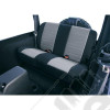 Seat Cover Kit, Rear, Neoprene Gray; 80-95 Jeep CJ/Wrangler YJ