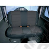 Seat Cover Kit, Rear, Neoprene Black; 03-06 Jeep Wrangler TJ
