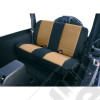 Seat Cover Kit, Rear, Neoprene Tan; 03-06 Jeep Wrangler TJ