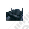 Seat Cover Kit, Rear, Fabric, Black; 97-02 Jeep Wrangler TJ