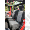 Seat Cover Kit, Black/Gray 11-18 Jeep Wrangler JK, 2 Door