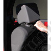 Front Headrest Grab Handles, Black; 07-20 JK/JL/JT