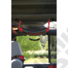 Grab Handle Kit, Rear, Red; 07-18 Jeep Wrangler JKU