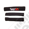 Grab Handle Cover Kit, Neoprene, Black; 97-06 Jeep Wrangler TJ