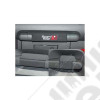 Grab Handle Kit, Black; 07-10 Jeep Wrangler JKU