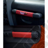 Grab Handle Kit, Red; 07-10 Jeep Wrangler JK