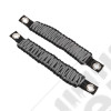 Grab Handle, Paracord, A-Pillar/Seat Mounted, Gray; 07-18 Wrangler JK