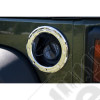 Fuel Filler Accent Trim, Chrome; 07-18 Jeep Wrangler JK