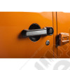 Elite Door Handle Inserts, Aluminum 07-18 Jeep Wrangler JK, 2 Door
