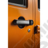 Elite Door Handle Inserts, Aluminum 07-18 Jeep Wrangler JKU, 4 Door