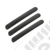 Elite Door Handle Inserts, Black; 07-18 Jeep Wrangler JK/JKU, 2 Door