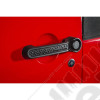 Elite Door Handle Inserts, Black Tread 07-18 JK, 4 Door