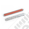 Elite Door Handle Inserts, Brushed Tread, 2-D 07-18 JK
