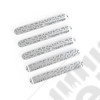 Elite Door Handle Inserts, Brushed Tread, 4-D 07-18 JKU