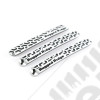Elite Door Handle Inserts, Contrast Tread 07-18 Wrangler JK, 2 Door