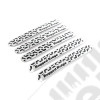 Elite Door Handle Inserts, Contrast Tread; 07-18 Wrangler Unlimited