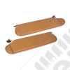Sun Visor Kit, Camel; 97-02 Jeep Wrangler TJ