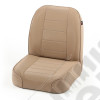 Seat, Low-Back, Front, No-Recline, Tan 55-86 Jeep CJ