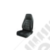 Seat, High-Back, Front, Reclinable, Black; 76-02 CJ/Wrangler YJ/TJ