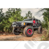 Siège Racing XHD Offroad couleur rouge et noir pour Jeep CJ7, CJ8, Wrangler YJ, TJ - 13406.53 / OM-13406.53