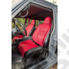 Siège Racing XHD Offroad couleur rouge et noir pour Jeep CJ7, CJ8, Wrangler YJ, TJ - 13406.53 / OM-13406.53
