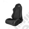 Sport Seat, Front, Reclinable, Black Denim; 97-06 Jeep Wrangler TJ