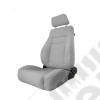 Ultra Seat, Front, Reclinable, Gray; 84-01 Jeep Cherokee XJ
