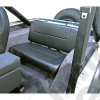 Seat, Rear, Fixed, Black; 55-95 Jeep CJ/Wrangler YJ