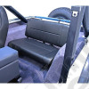 Seat, Rear, Black; 55-95 Jeep CJ/Wrangler YJ