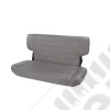 Seat, Rear, Fold/Tumble, Gray; 97-02 Jeep Wrangler TJ