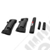 Grab Handle Cover Kit, Black; 87-95 Jeep Wrangler YJ