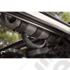 Grab Handle Kit, Paracord, Black/Black 55-19 Jeep CJ/Wrangler/Gladiator