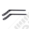 Metal Grab Handles, Aluminum, Rear Pair, 07-18 Wrangler JK