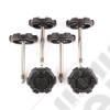 Elite Door Surround Knobs; 07-18 Jeep Wrangler JK, 4 Door