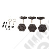 Elite Hard Top Quick Removal Kit; 07-18 Jeep Wrangler JKU, 4 Door