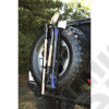Spare Tire Tool Rack System