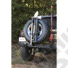 Spare Tire Tool Rack System