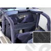 Windbreaker, Black Diamond; 80-06 Jeep CJ/Wrangler YJ/TJ
