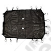Eclipse Sun Shade, Full, Black; 07-18 Jeep Wrangler JKU, 4 Door