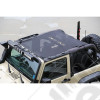 Eclipse Sun Shade, Full, Black 07-18 Jeep Wrangler JK, 2 Door