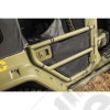 Tube Door Cover Kit, Rear, Pair, Black 07-18 Jeep Wrangler JKU