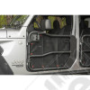 Fortis Tube Door Covers, Front Pair, Black 18-20 JL/JLU
