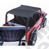 Acoustic Island Topper Soft Top, Black Denim; 97-06 Jeep Wrangler TJ