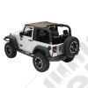 Pocket Brief Top, Diamond Khaki; 10-18 Jeep Wrangler JK