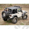 Pocket Island Topper, Black Diamond; 10-18 Jeep Wrangler JK
