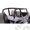 Roll Bar Cover Kit, Full; 92-95 Jeep Wrangler YJ