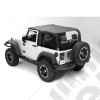 Montana Pocket Island Topper, Black Diamond; 10-18 Wrangler JK, 2 Door