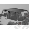 Montana Pocket Island Topper, Black Diamond 10-18 Wrangler JK, 2 Door