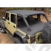 Montana Pocket Island Topper, Black Diamond; 10-18 Wrangler JK, 4 Door